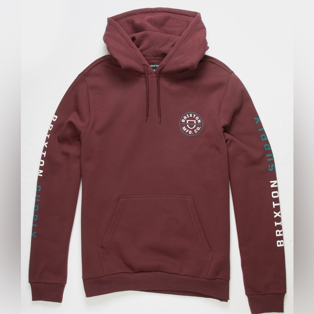 BRIXTON Crest Mens Hoodie NWT